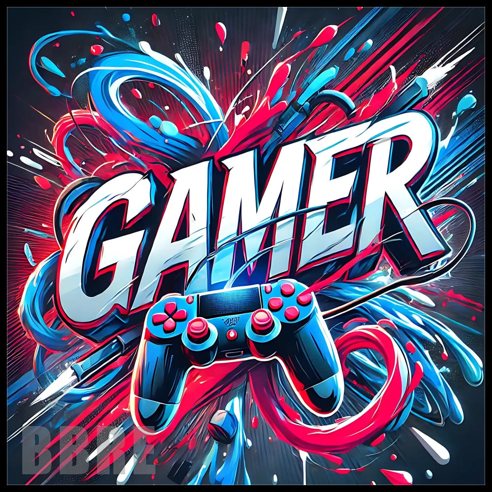 Gamer Tumbler 20 OZ Sublimation Wrap