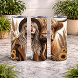 Highland Beauty 20 OZ Wrap Mockup