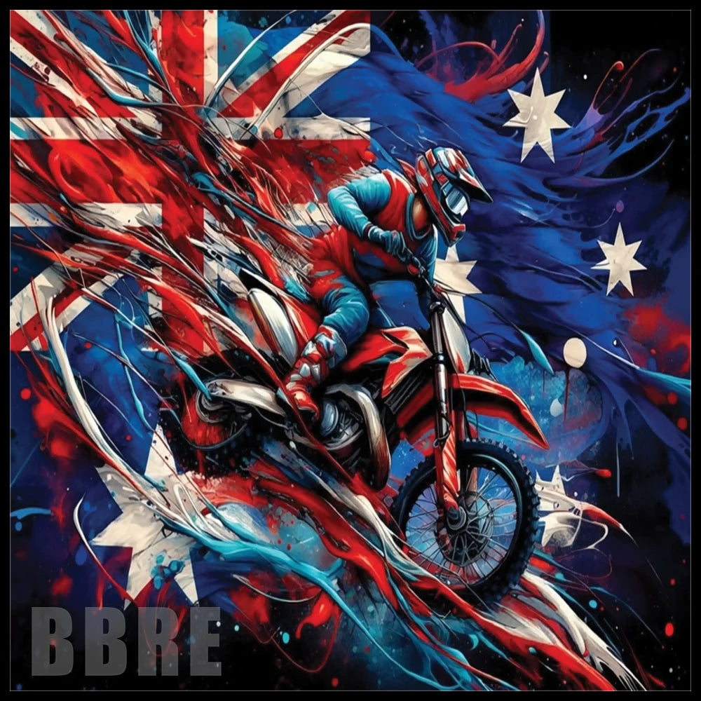 Australian Motocross 20 OZ Sublimation Wrap