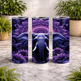 Majestic Elephant 3 20 OZ Wrap Mockup