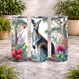 Kangaroo Flora 20 OZ Wrap Mockup