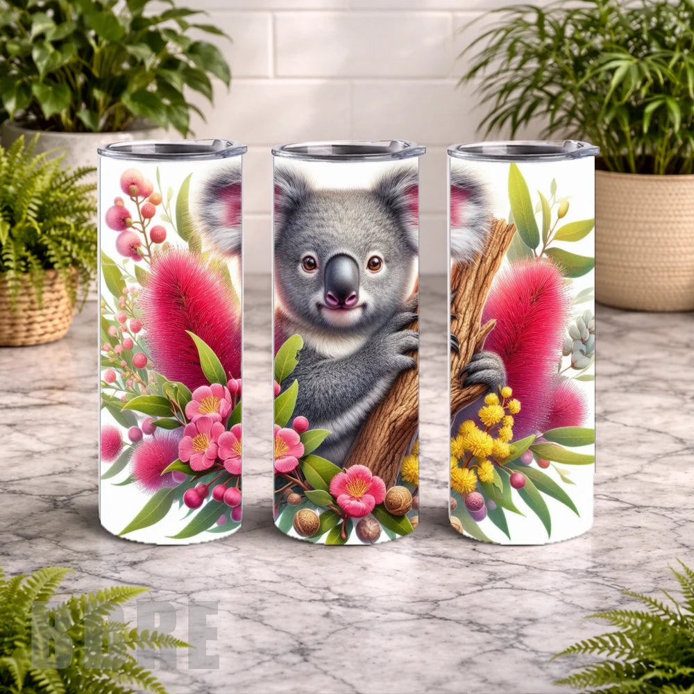 Koala Blossom 5 20 OZ Wrap Mockup