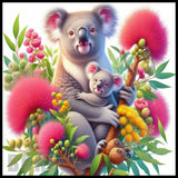 Koala Family 20 OZ Sublimation Wrap