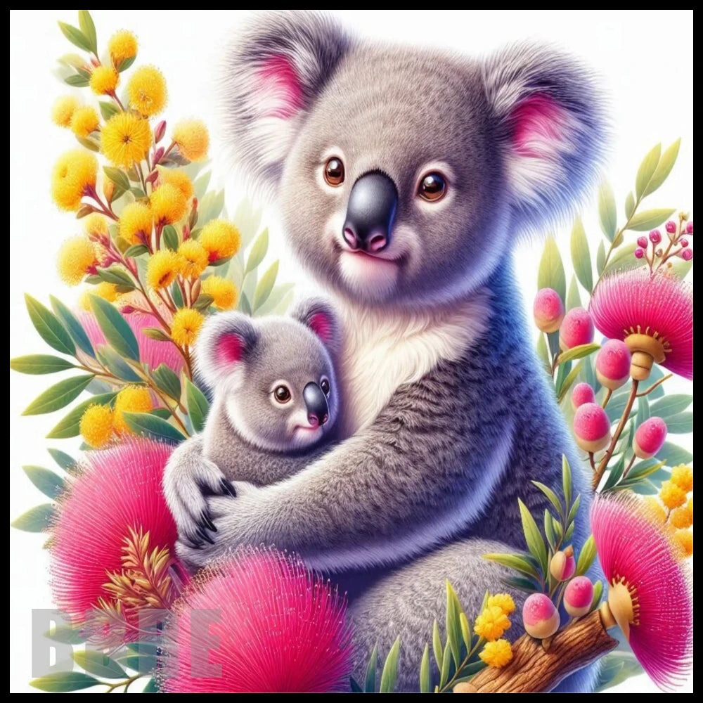 Koala Family 2 20 OZ Sublimation Wrap