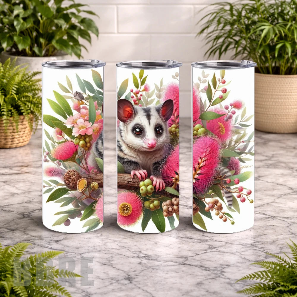 Sugar Glider 20 OZ Wrap Mockup