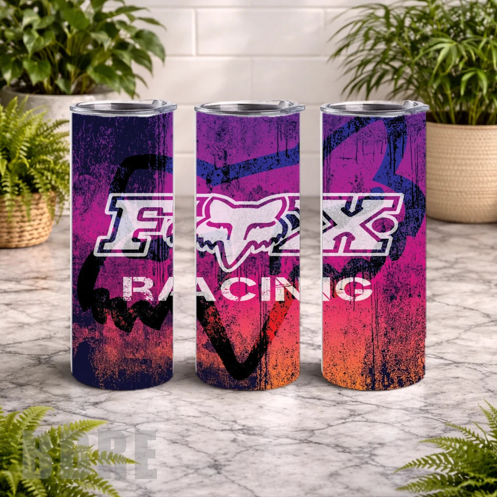 Fox Racing 20 OZ Wrap Mockup