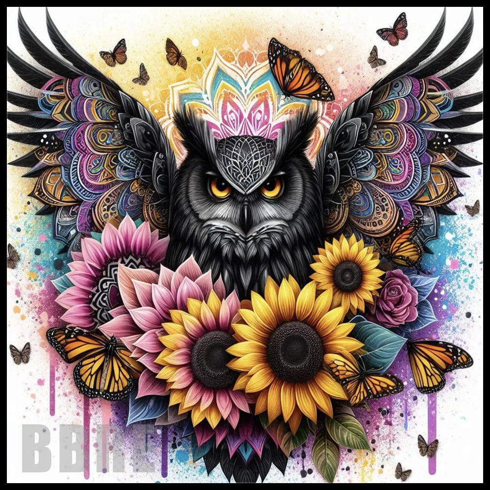 Majestic Owl 20 OZ Sublimation Wrap