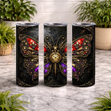 Steampunk Butterfly 20 OZ Wrap Mockup