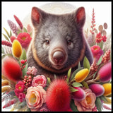 Floral Wombat 20 OZ Sublimation Wrap