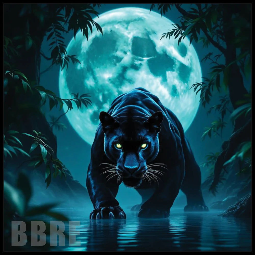 Midnight Panther 20 OZ Sublimation Wrap