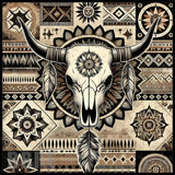 Tribal Skull 3 20 OZ Sublimation Wrap
