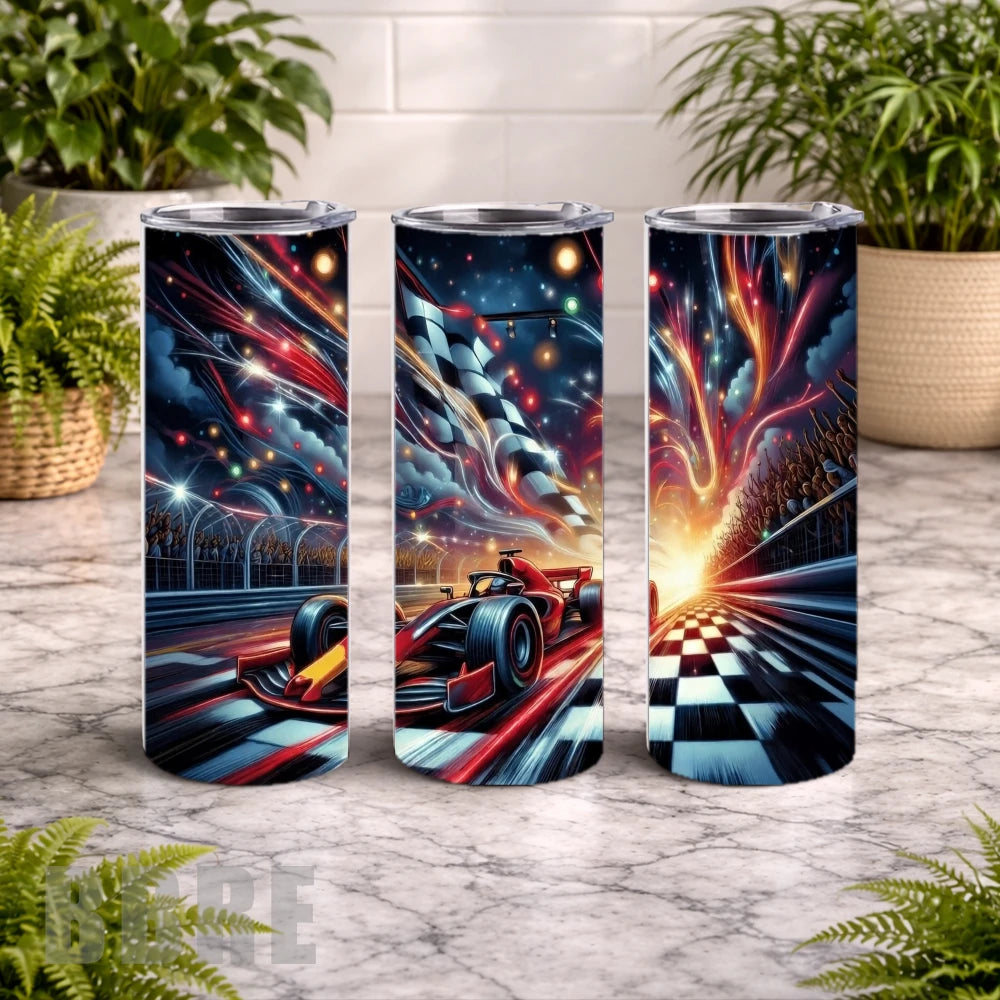 Racing Victory 20 OZ Wrap Mockup