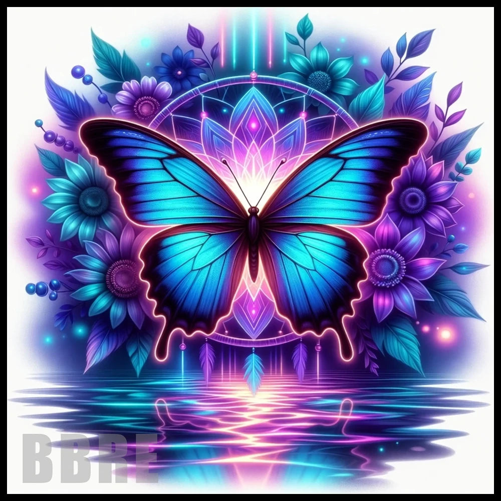 Butterfly Dream 20 OZ Sublimation Wrap