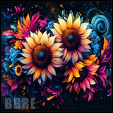 Vibrant Sunflowers 2 20 OZ Sublimation Wrap