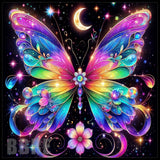 Colorful Butterfly 2 20 OZ Sublimation Wrap