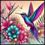 Vibrant Hummingbird 5 20 OZ Sublimation Wrap
