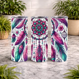 Dreamcatcher Vibes 2 20 OZ Wrap Mockup