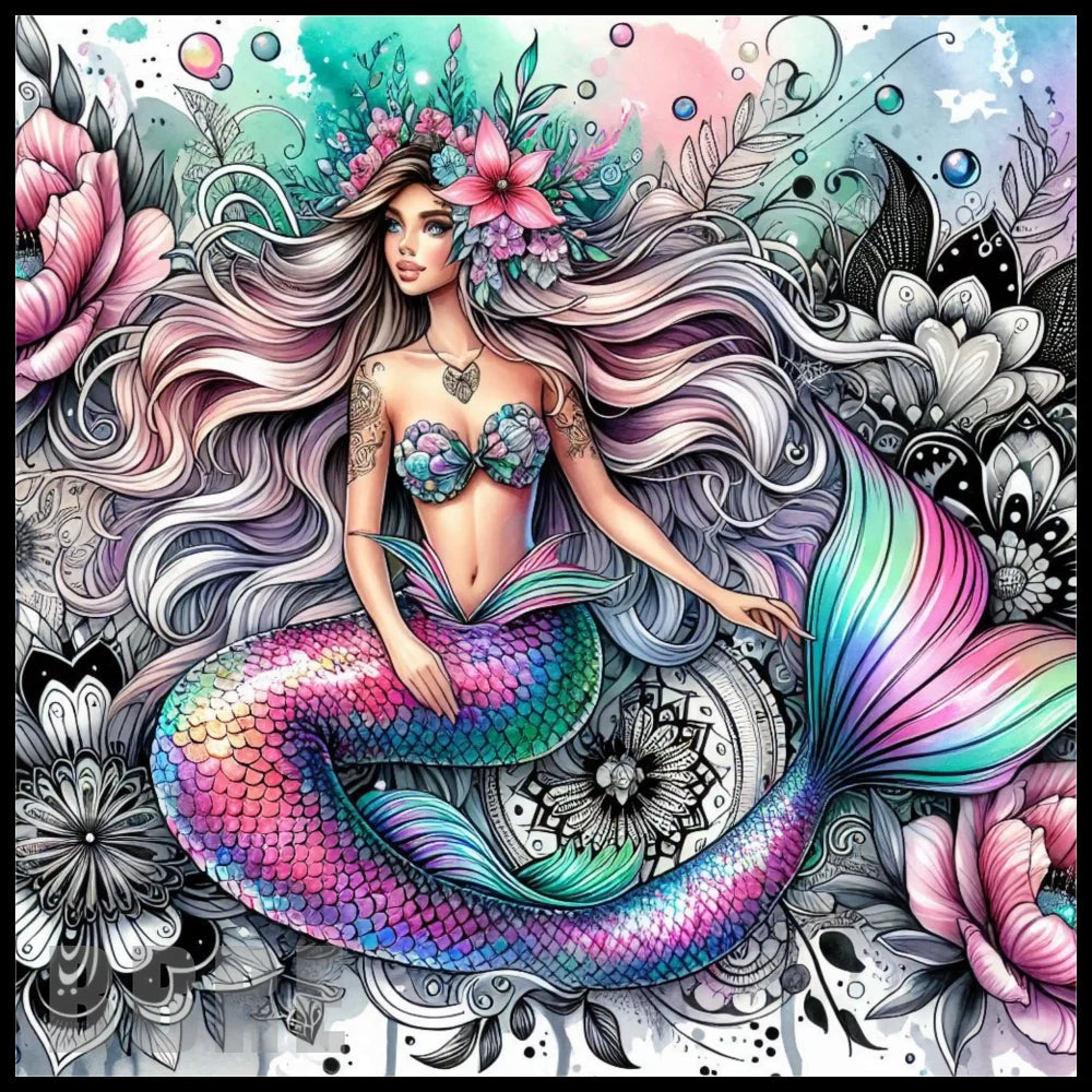 Mermaid Fantasy 2 20 OZ Sublimation Wrap