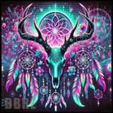 Dreamcatcher Skull 3 20 OZ Sublimation Wrap