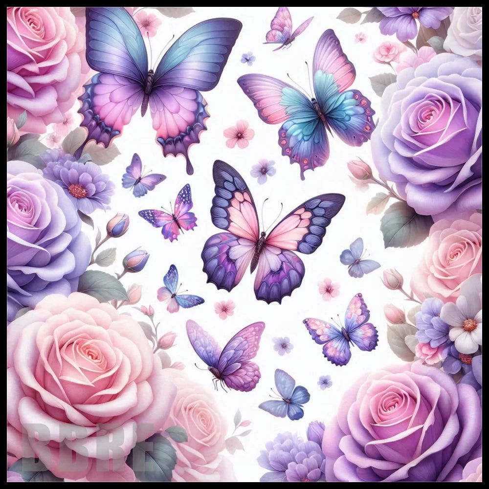 Butterfly Blossom 24 20 OZ Sublimation Wrap