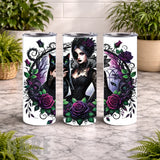 Gothic Elegance 20 OZ Wrap Mockup