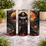 Dark Sorceress 20 OZ Wrap Mockup