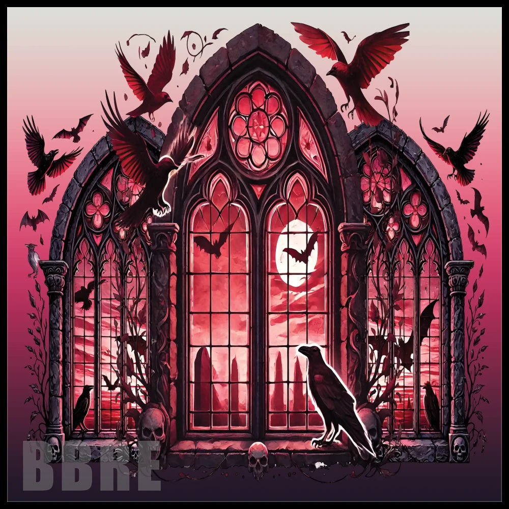 Gothic Raven 20 OZ Sublimation Wrap