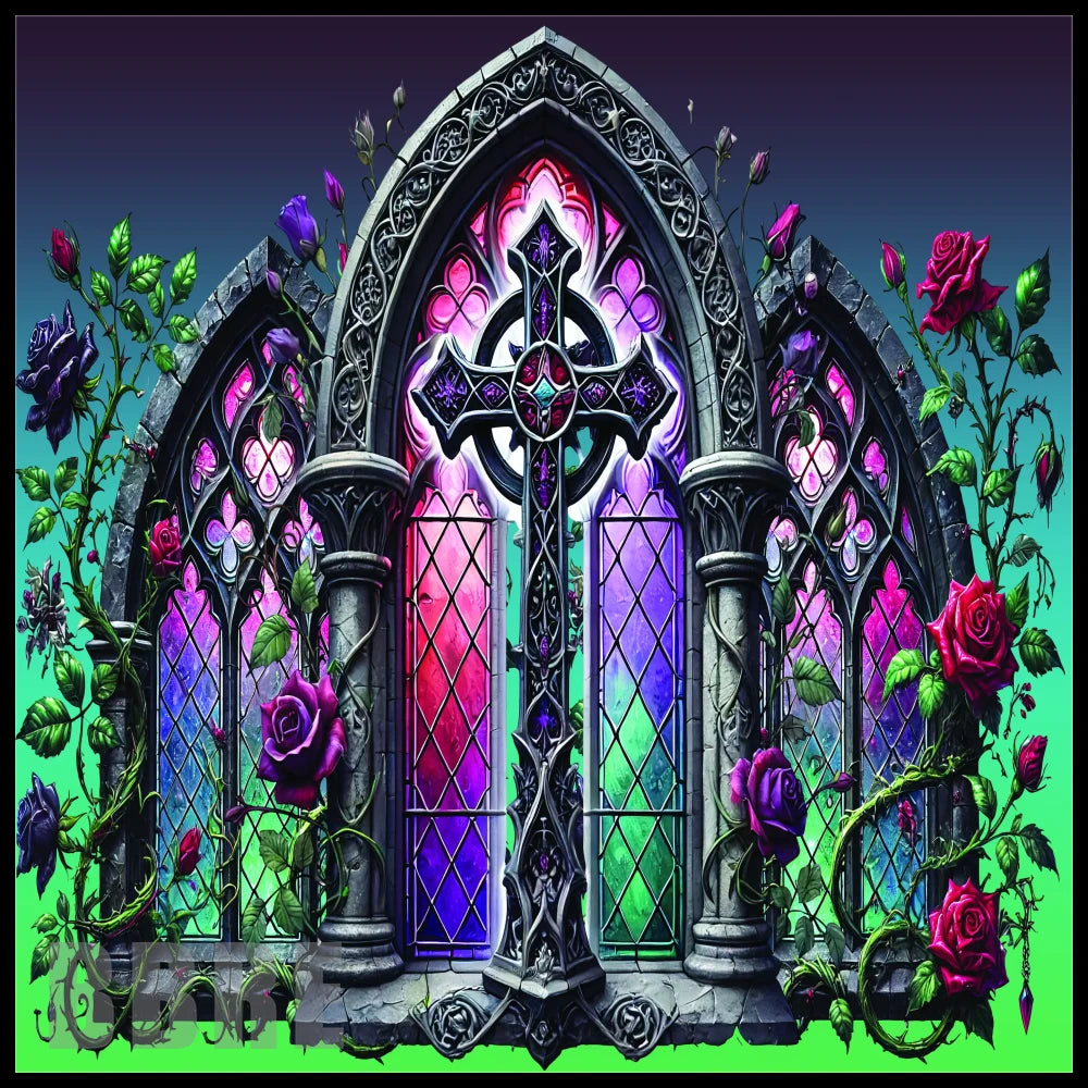 Celtic Cross 20 OZ Sublimation Wrap