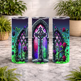 Celtic Cross 20 OZ Wrap Mockup