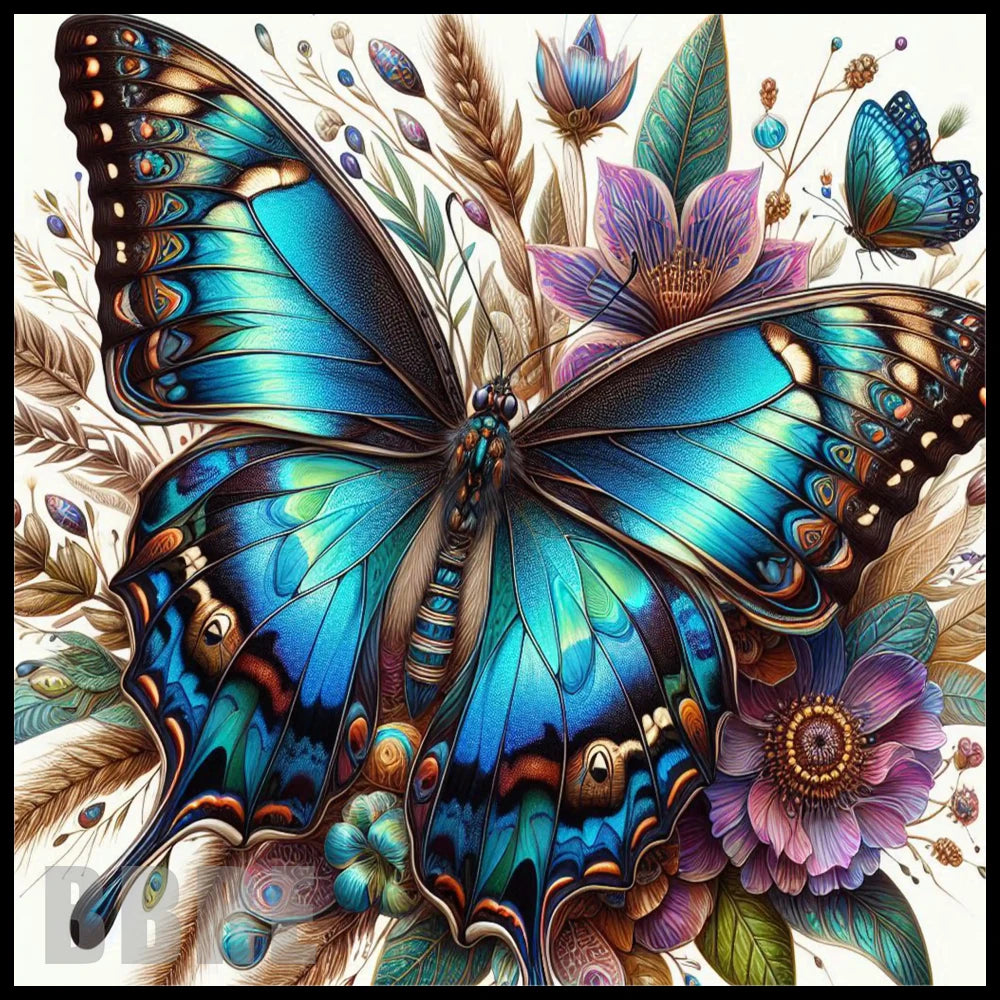 Butterfly Bloom 9 20 OZ Sublimation Wrap