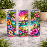 Summer Vibes 9 20 OZ Wrap Mockup