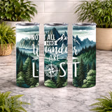 Mountain Adventure 20 OZ Wrap Mockup