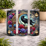 Mystic Raven 20 OZ Wrap Mockup