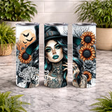 Witchy Vibes 2 20 OZ Wrap Mockup