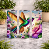 Vibrant Hummingbird 6 20 OZ Wrap Mockup