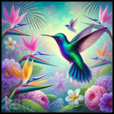 Hummingbird Paradise 2 20 OZ Sublimation Wrap