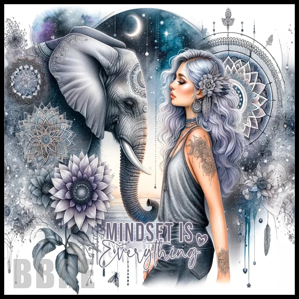 Mindset Elephant 20 OZ Sublimation Wrap