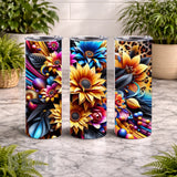 Floral Burst 7 20 OZ Wrap Mockup