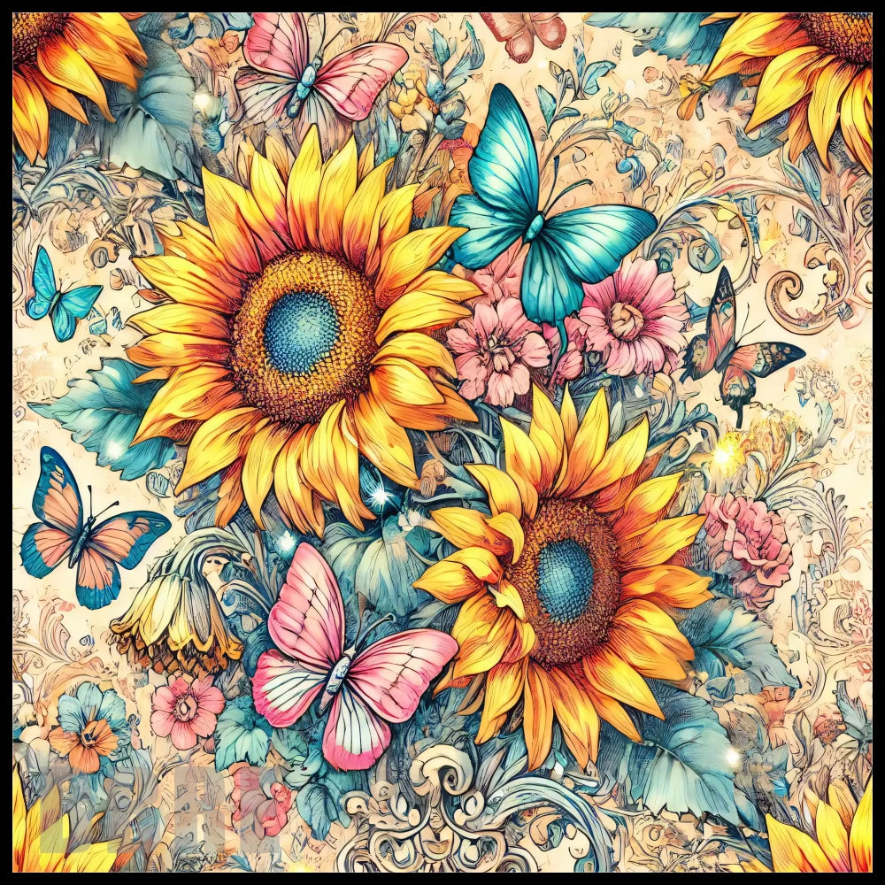 Sunflower Bliss 20 OZ Sublimation Wrap