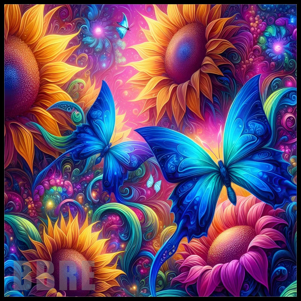 Butterfly Bloom 23 20 OZ Sublimation Wrap