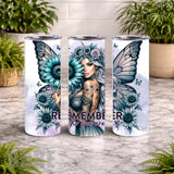 Butterfly Beauty 8 20 OZ Wrap Mockup