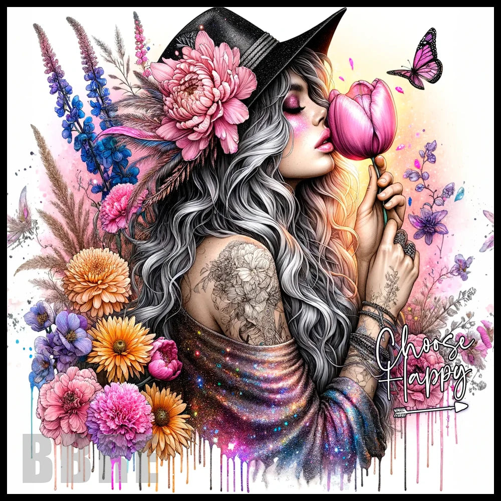 Floral Dream 3 20 OZ Sublimation Wrap