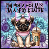 Spicy Pug 20 OZ Sublimation Wrap