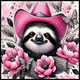 Cowboy Sloth 20 OZ Sublimation Wrap