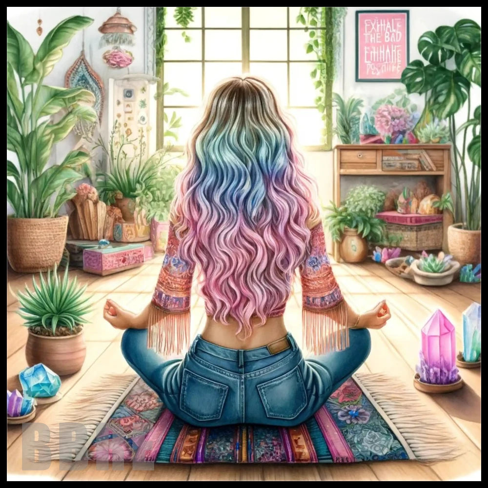 Meditation Bliss 20 OZ Sublimation Wrap
