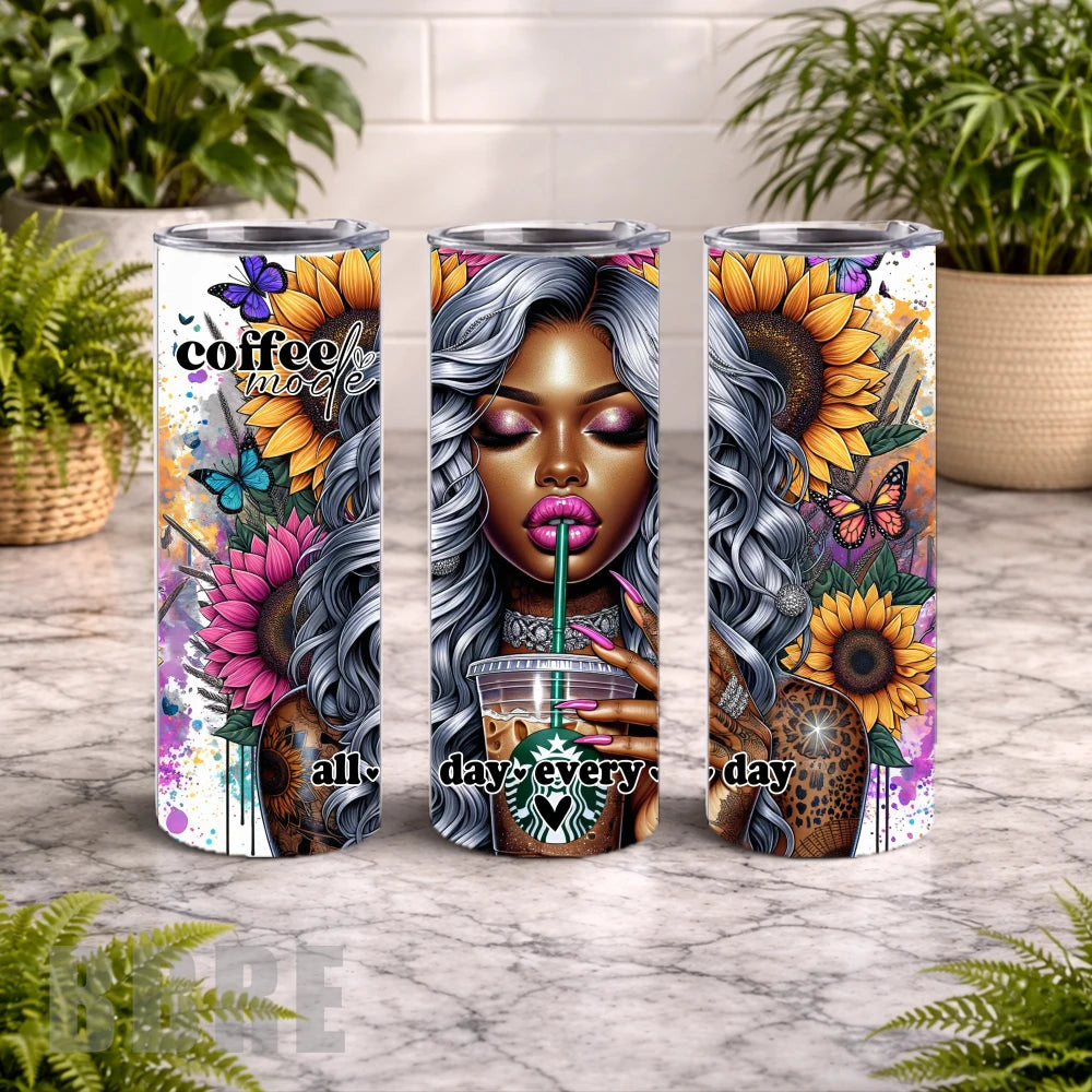 Coffee Mode 20 OZ Wrap Mockup