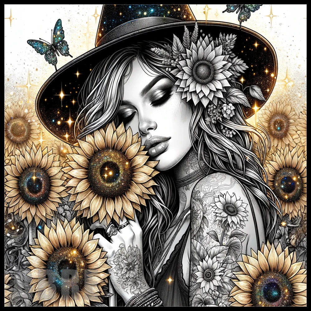 Sunflower Beauty 4 20 OZ Sublimation Wrap