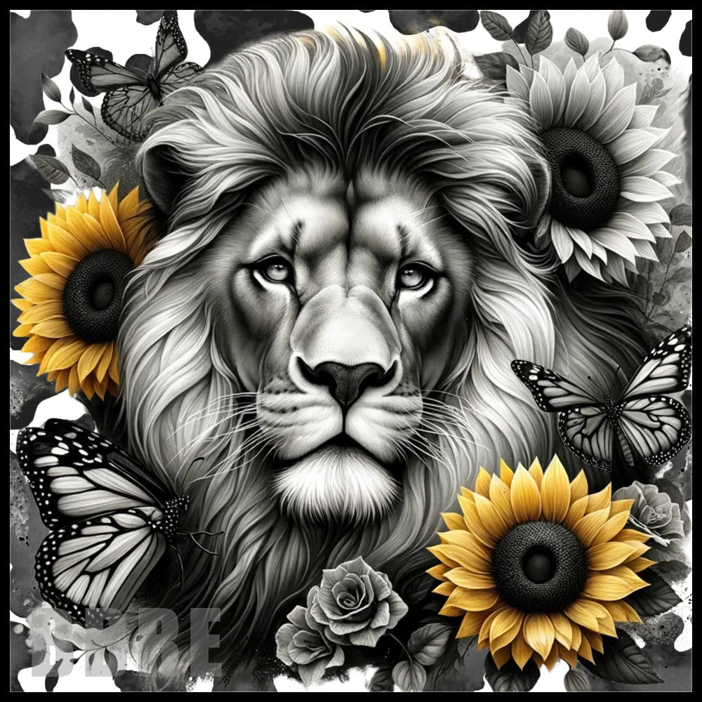 Majestic Lion 20 OZ Sublimation Wrap