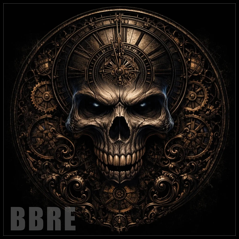 Gothic Skull 10 20 OZ Sublimation Wrap