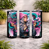 Vibe Queen 20 OZ Wrap Mockup